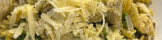 Chicken & Veg Pesto Pasta – High Protein, Meal-Prep Friendly