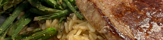Quick & Nutritious: Steak, Rice & Greens for a Midweek Boost