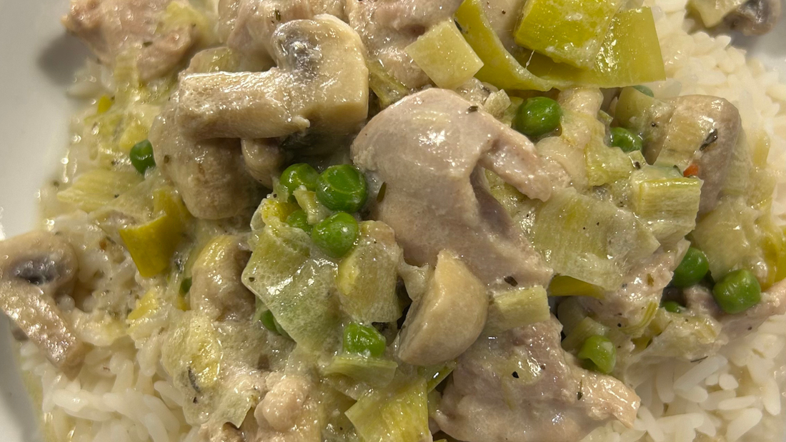 Collagen Cooking Series: Chicken Stroganoff