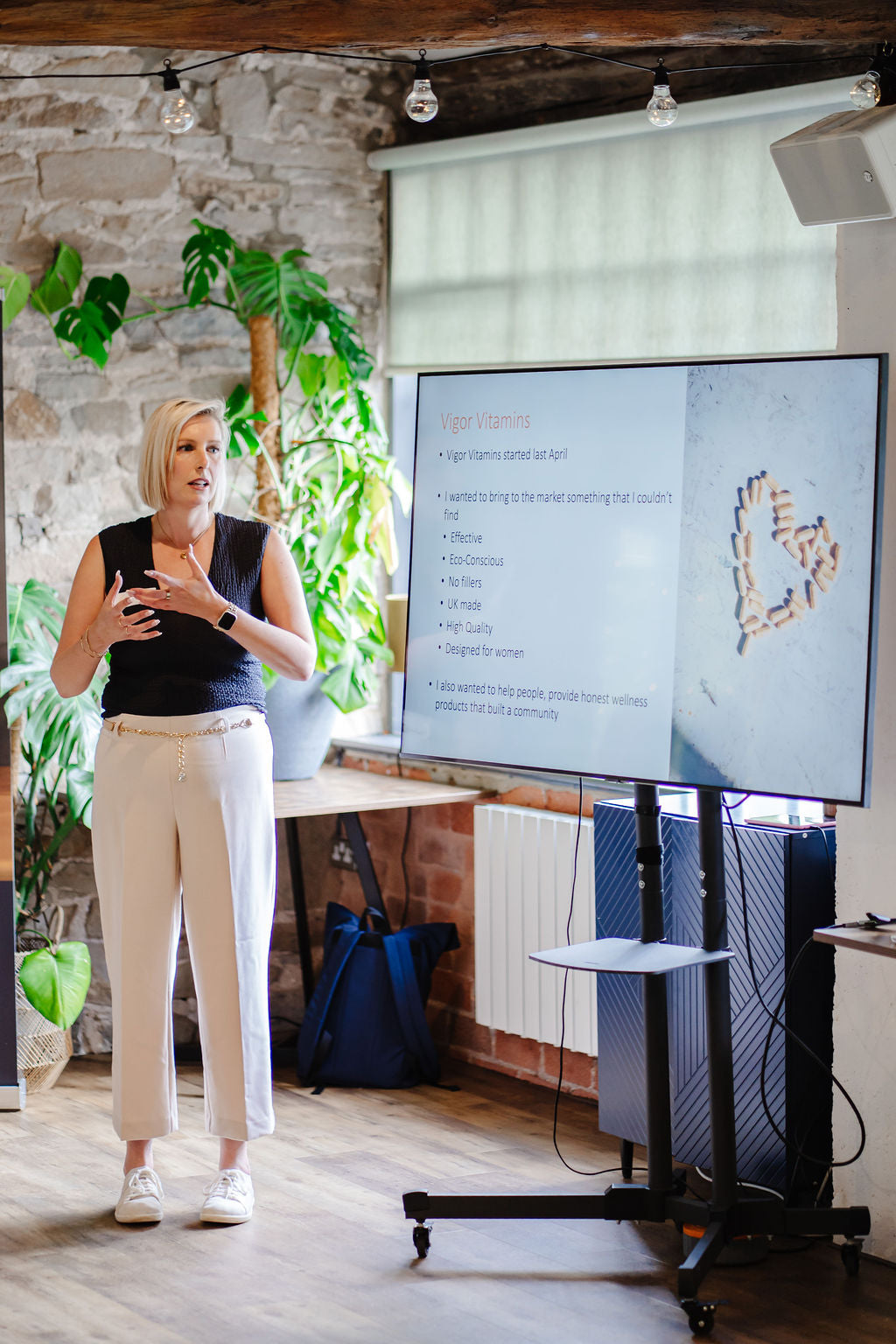 Rachel from Vigor Vitamins Appeared on “What the Health” Radio Show in London 💗