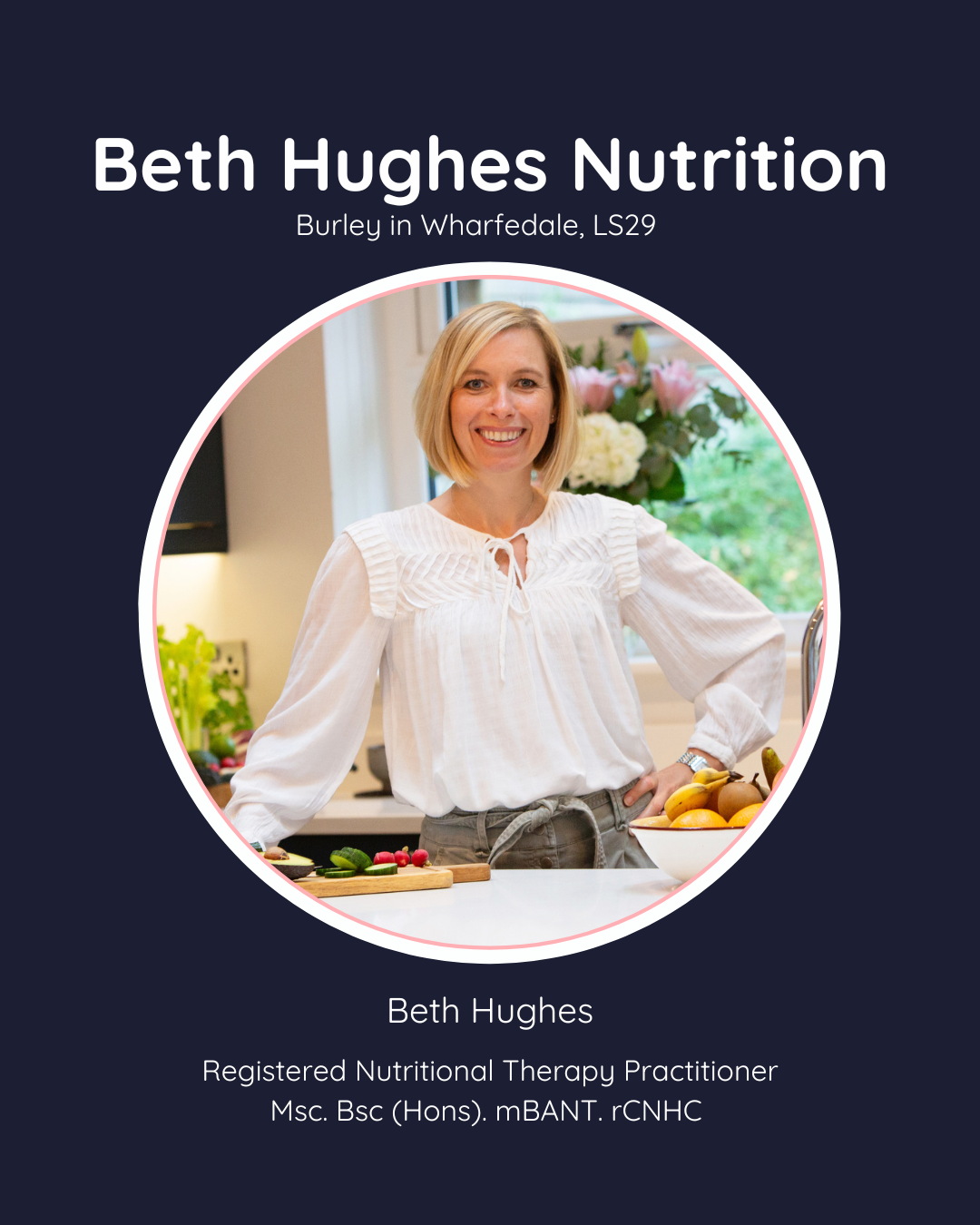 Beth Hughes Nutrition - Vigor Vitamins Stockist