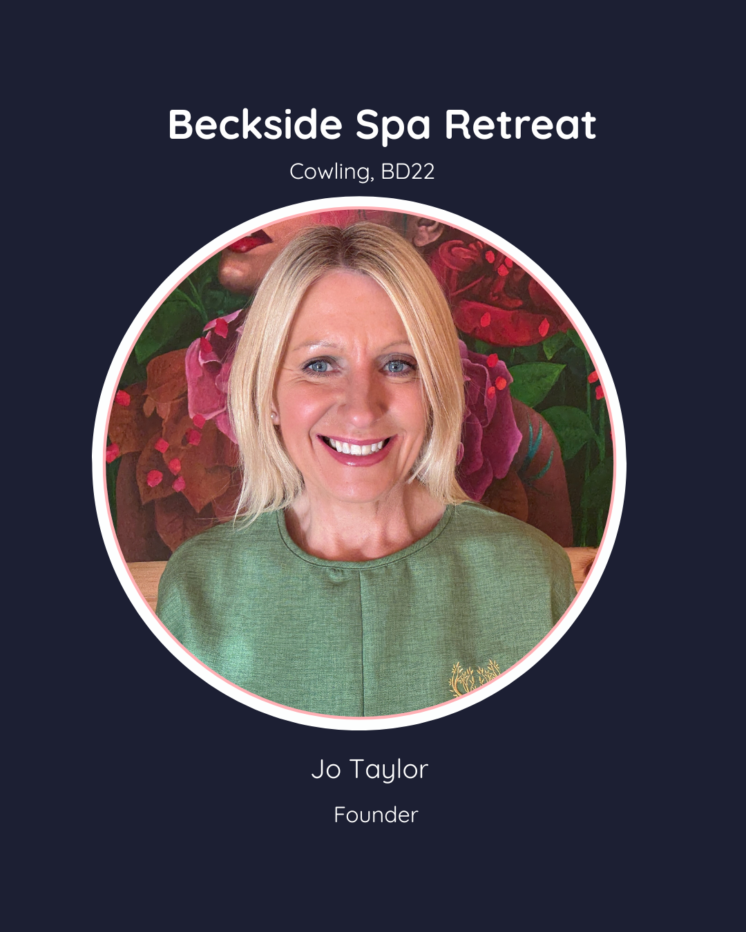 Jo Taylor from Beckside Spa Retreat - Vigor Vitamins Stockist