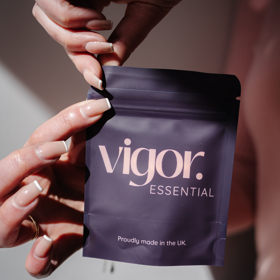 UK-made women's multivitamin supplement Vigor Essential