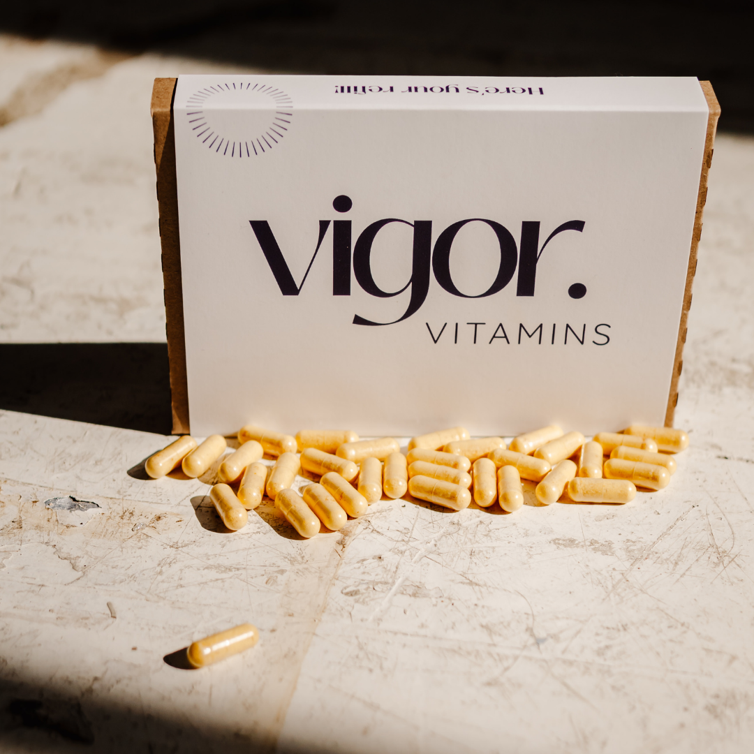 UK-made women's multivitamin supplement Vigor Essential