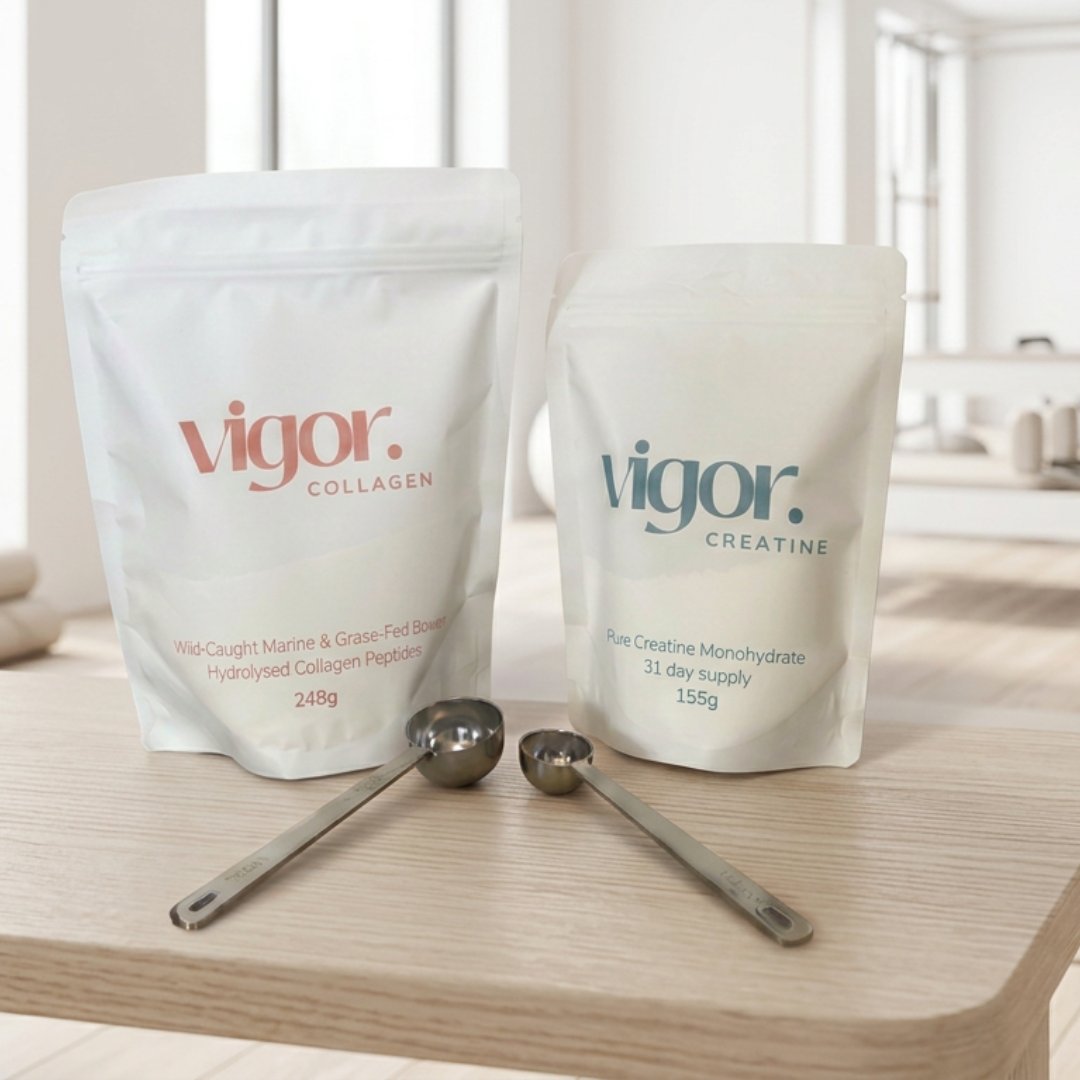Vigor Collagen and Creatine Duo - women's supplement bundle UK