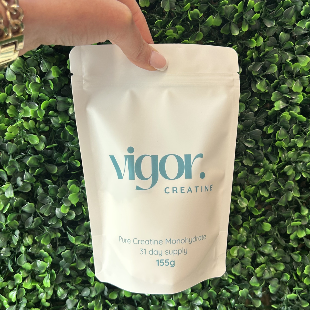 Vigor Creatine Supplement Pouch 155g 31 day supply