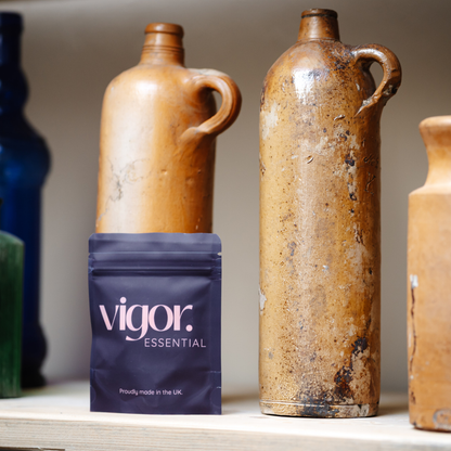Vigor Essential daily multivitamin lifestyle shot