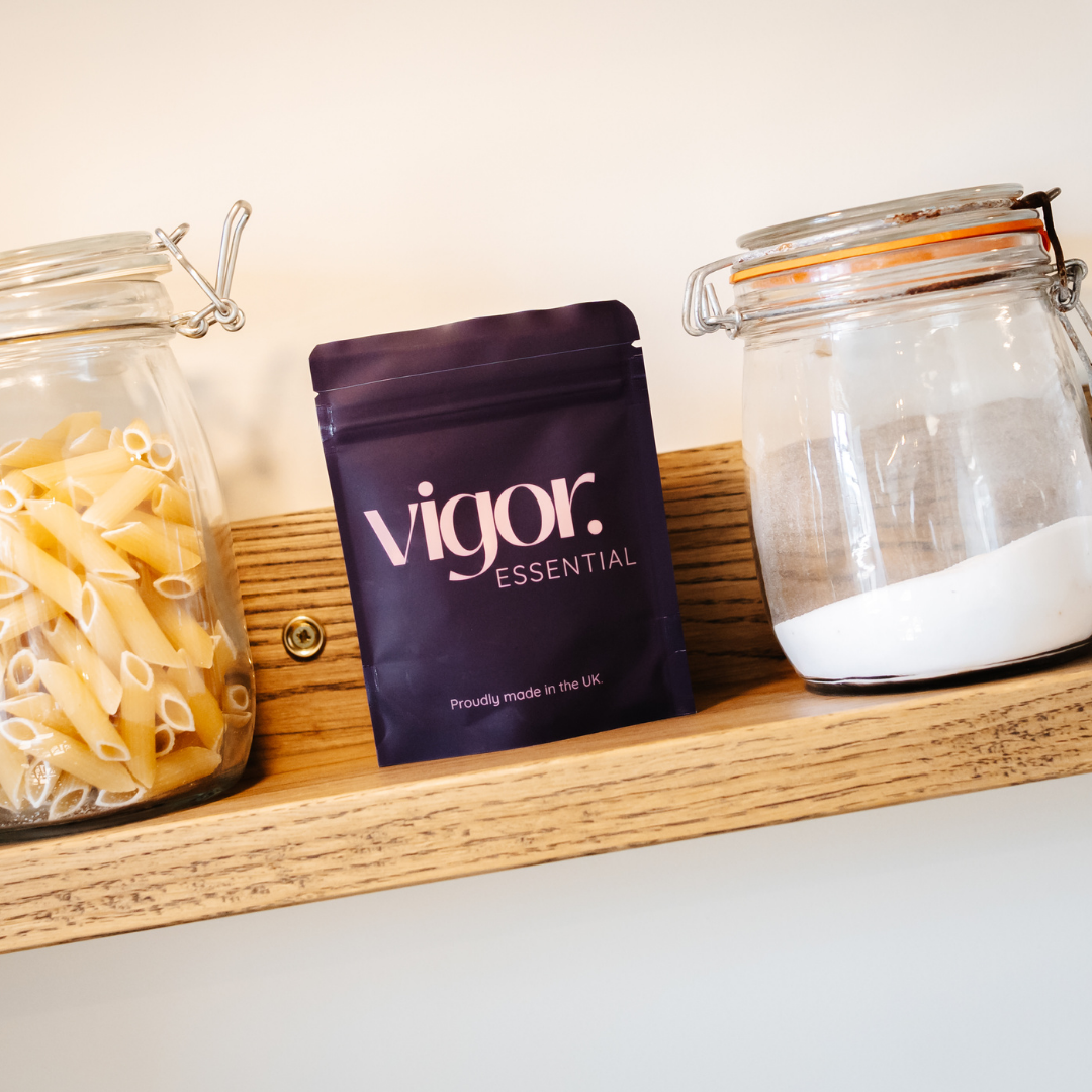 Vigor Essential daily multivitamin lifestyle shot