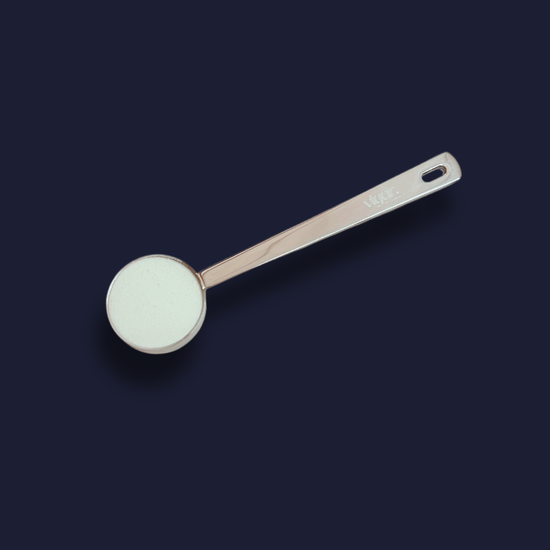 Vigor Vitamins Reusable Stainless Steel Collagen Scoop 